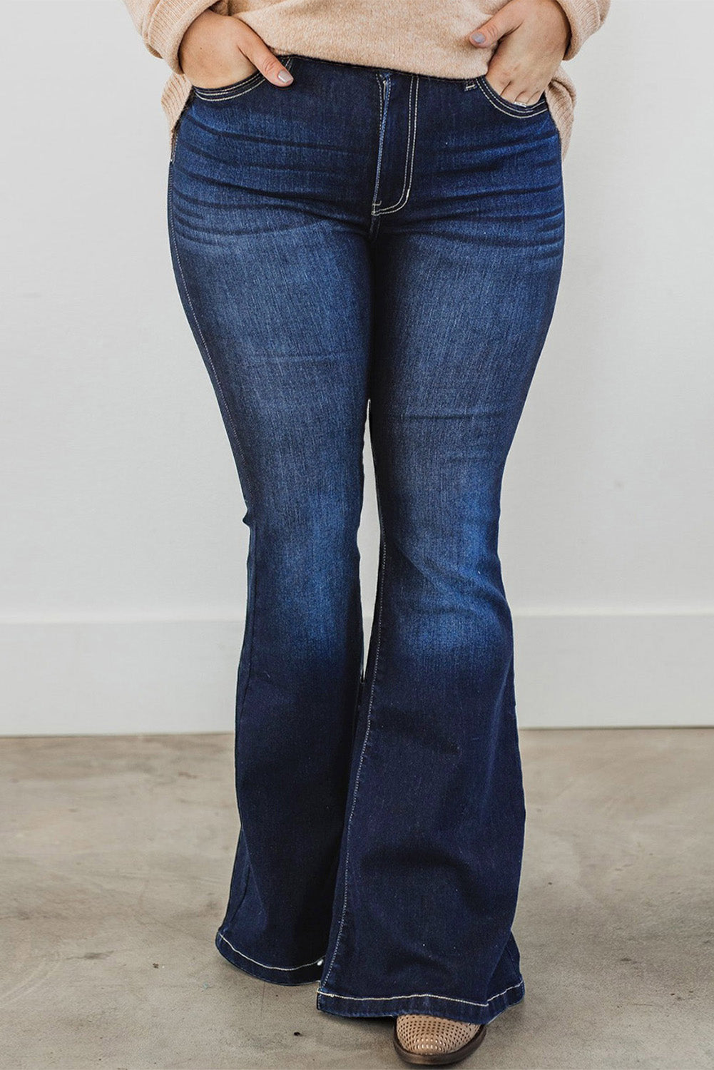 Dark Wash Flare Jeans