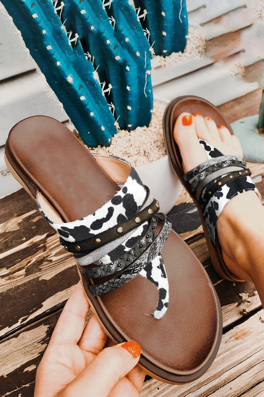 Animal Print Sandals
