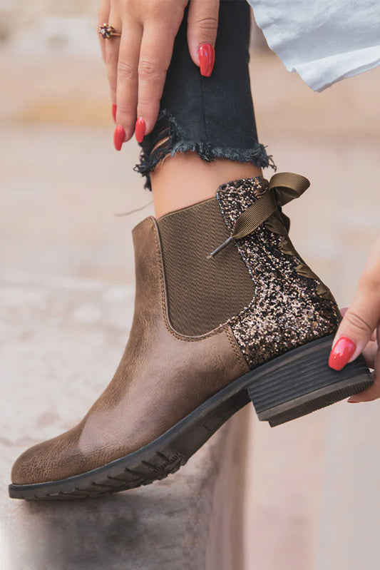 Sparkle Ankle Boots