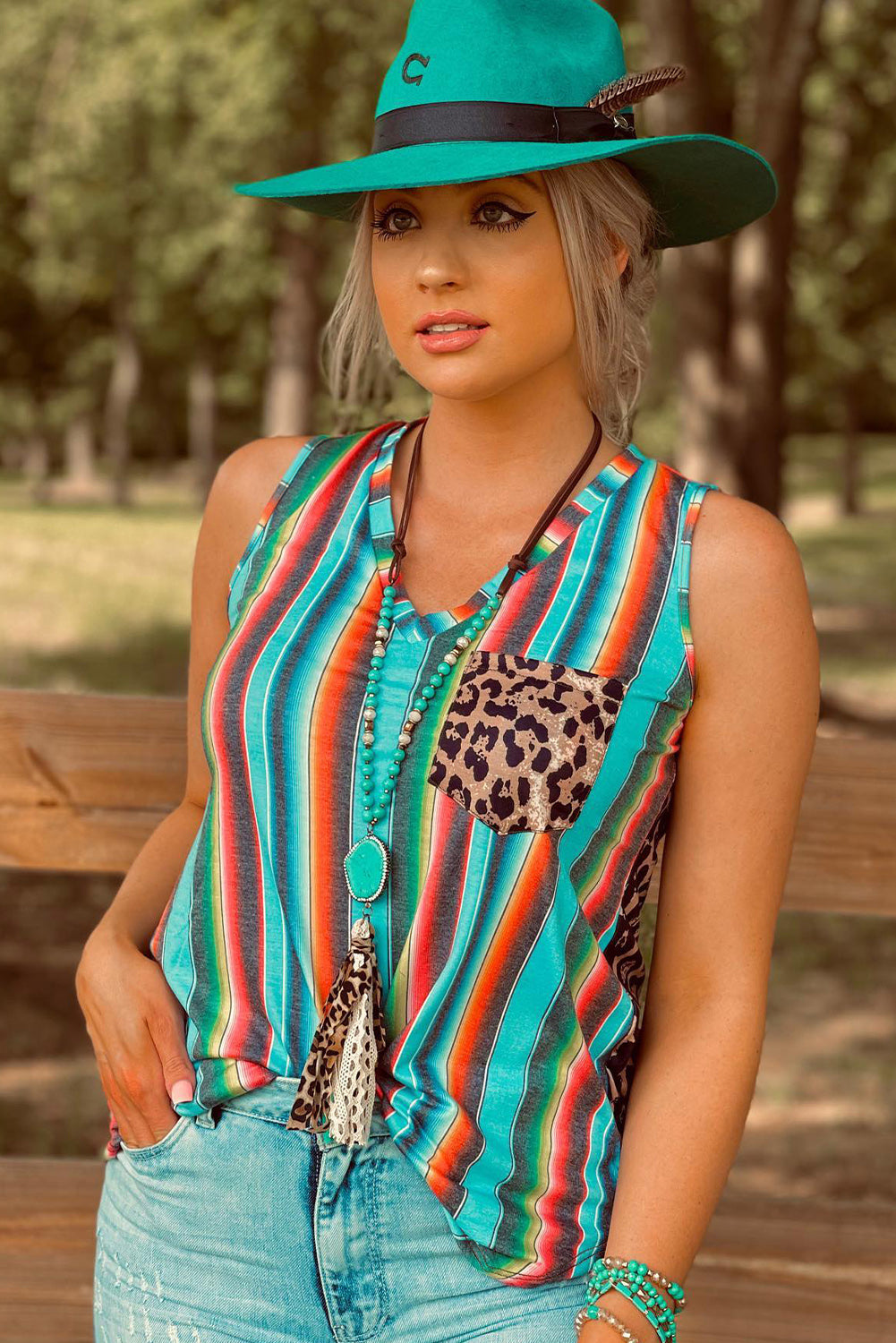 Multicolor Serape Tank