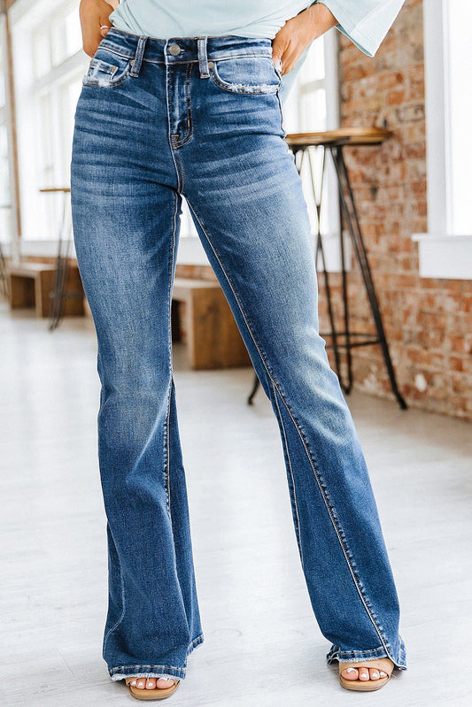 High Rise Flare Jeans