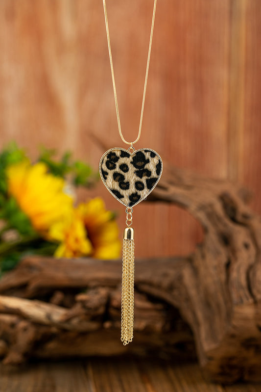 Leopard Tassel