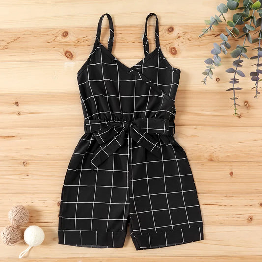 Plaid Romper